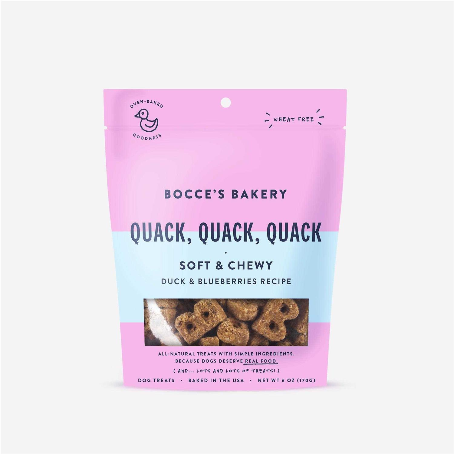 Alternative view of Bocce's Bakery Bac'N Nutty Soft & Chewy Dog Treats