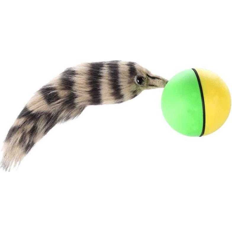 Alternative view of D.Y. Toy Weazel Ball Motorized Ball Pet Toy