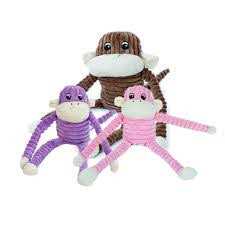 Alternative view of ZippyPaws Spencer The Crinkle Monkey Dog Toy