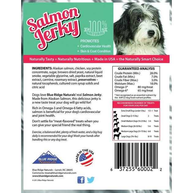 Alternative view of Blue Ridge Naturals Alaskan Salmon Jerky