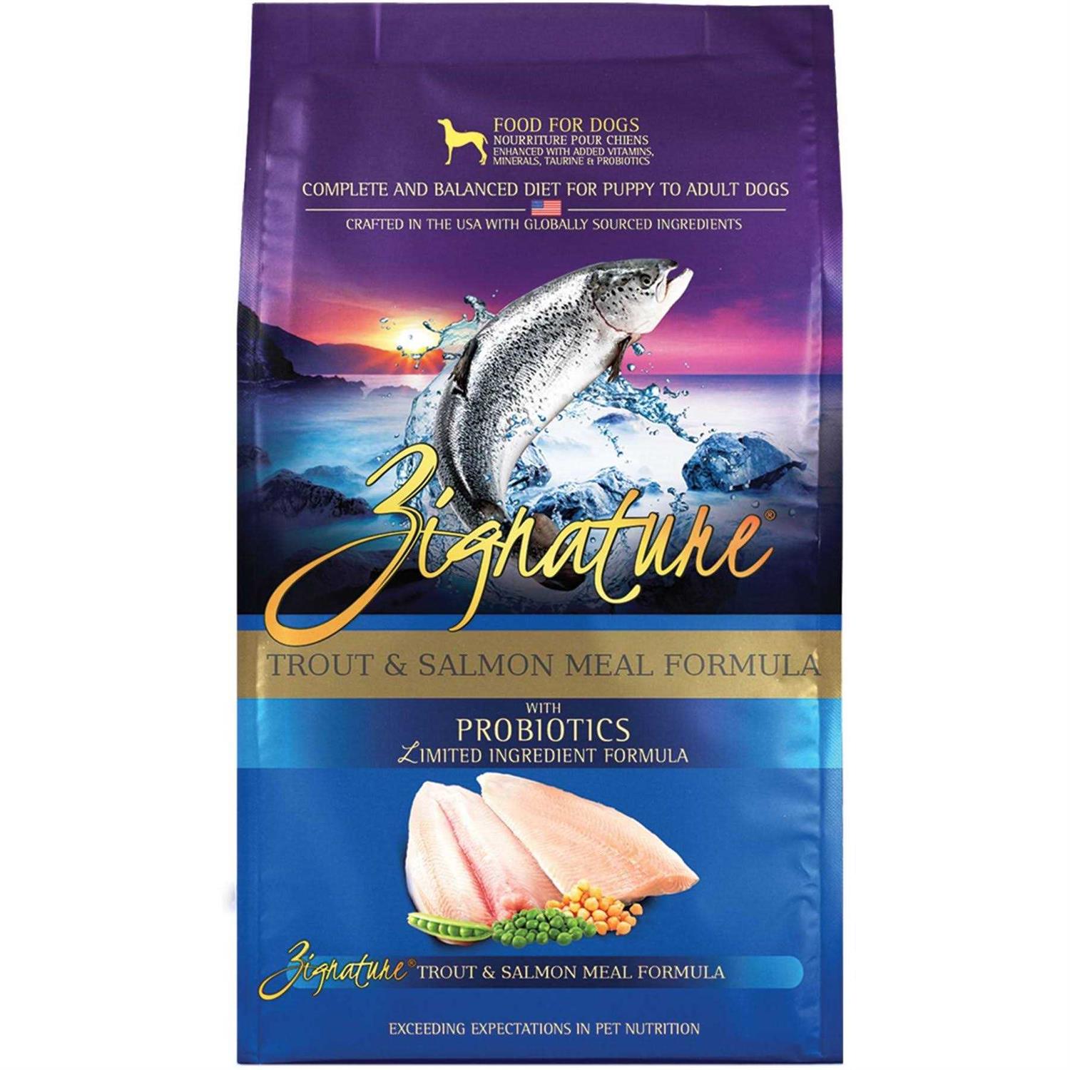 Alternative view of Zignature Dry Dog Food Trout Salmon Formula