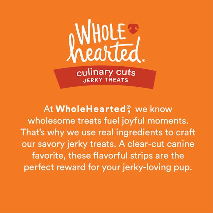 Alternative view of WholeHearted Culinary Cuts Chicken Recipe Jerky Dog Treats