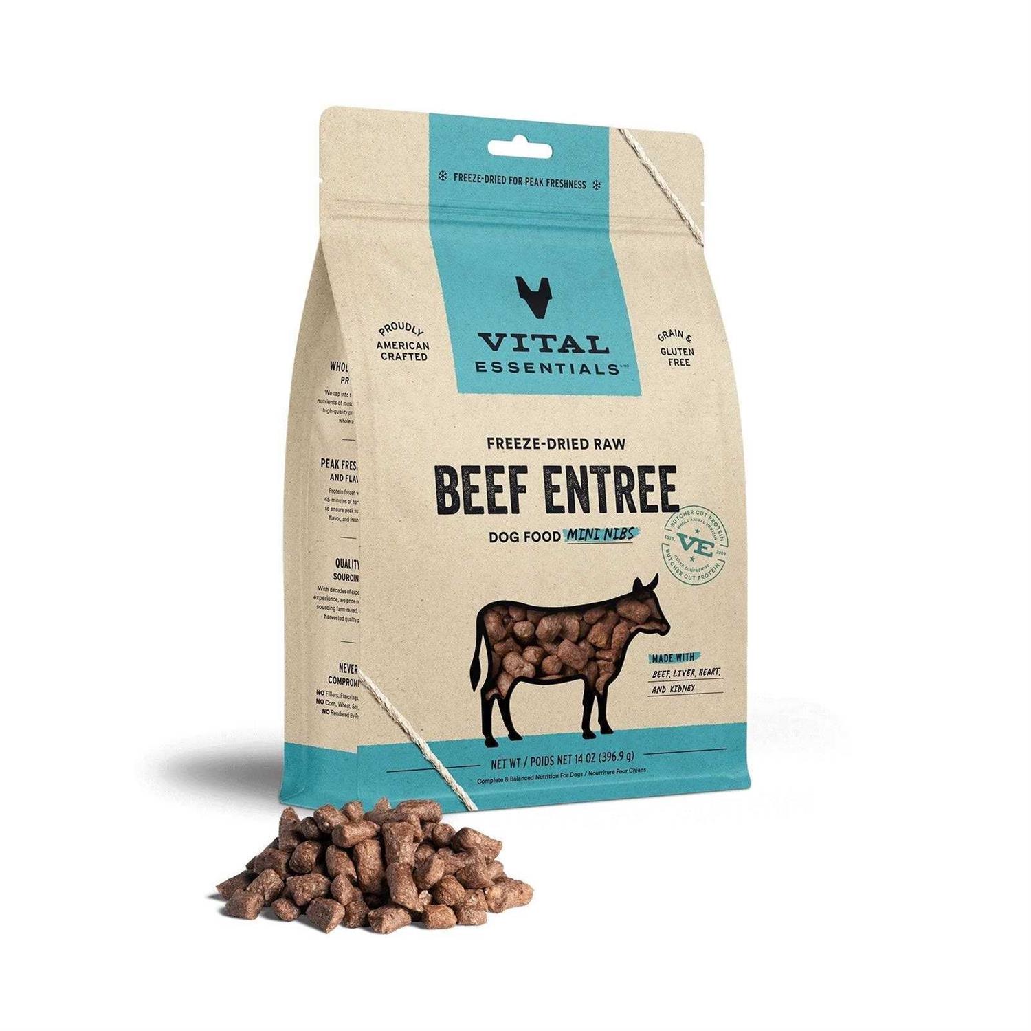Alternative view of Vital Essentials Duck Entree Mini Nibs Freeze-Dried Raw Dog Food