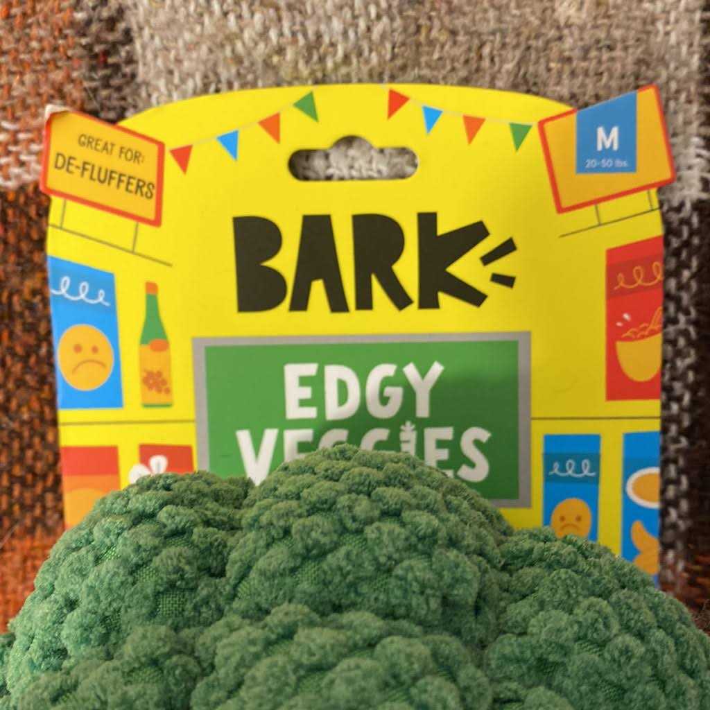 Alternative view of BARK Punk Brocc Broccoli Dog Toy