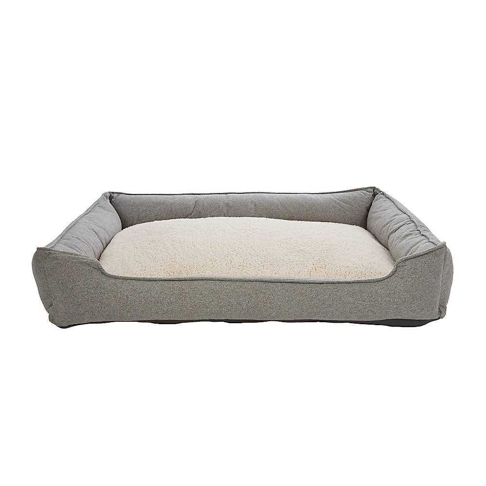 Alternative view of Top Paw Chambray Cuddler Dog Bed