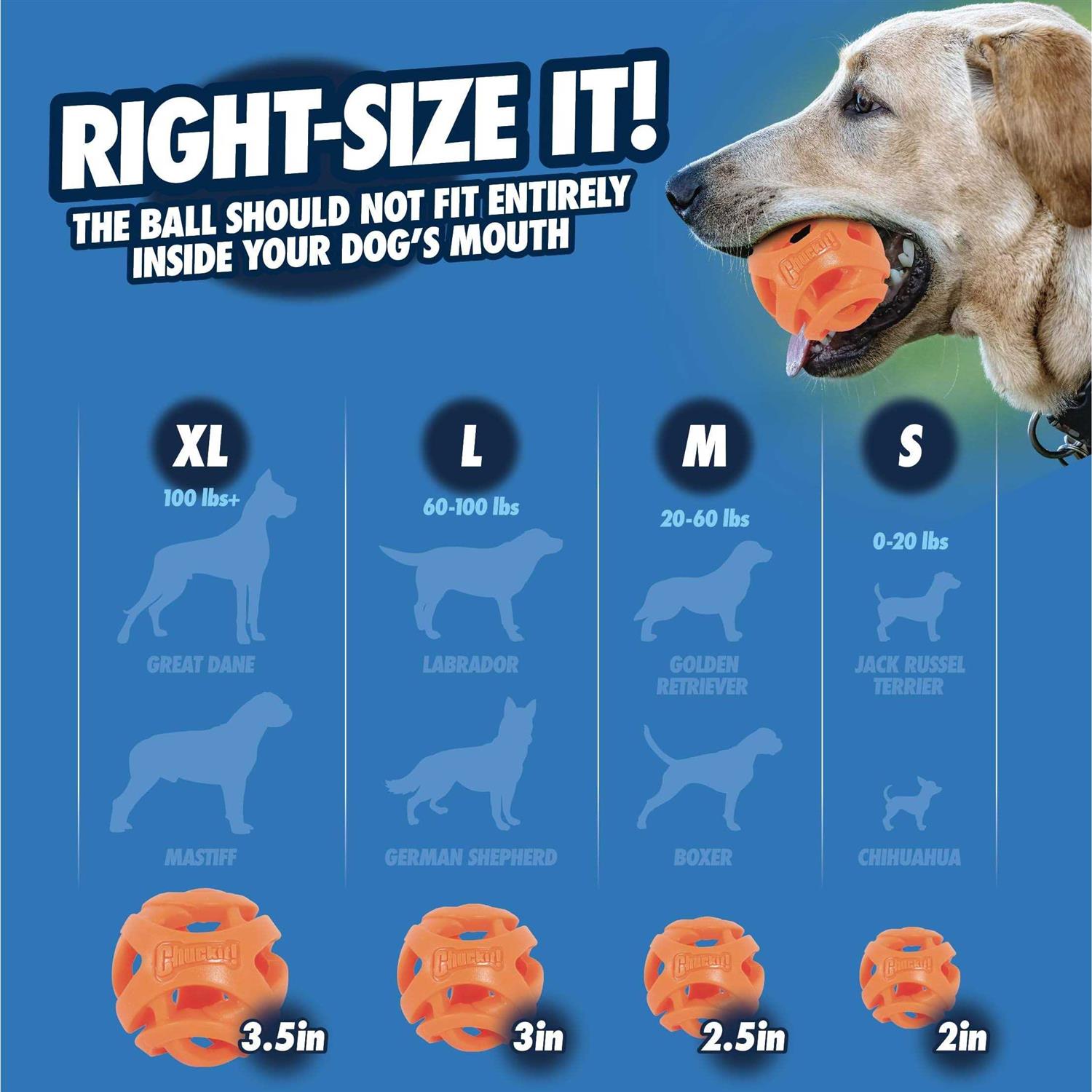 Alternative view of Chuckit! Breathe Right Fetch Ball