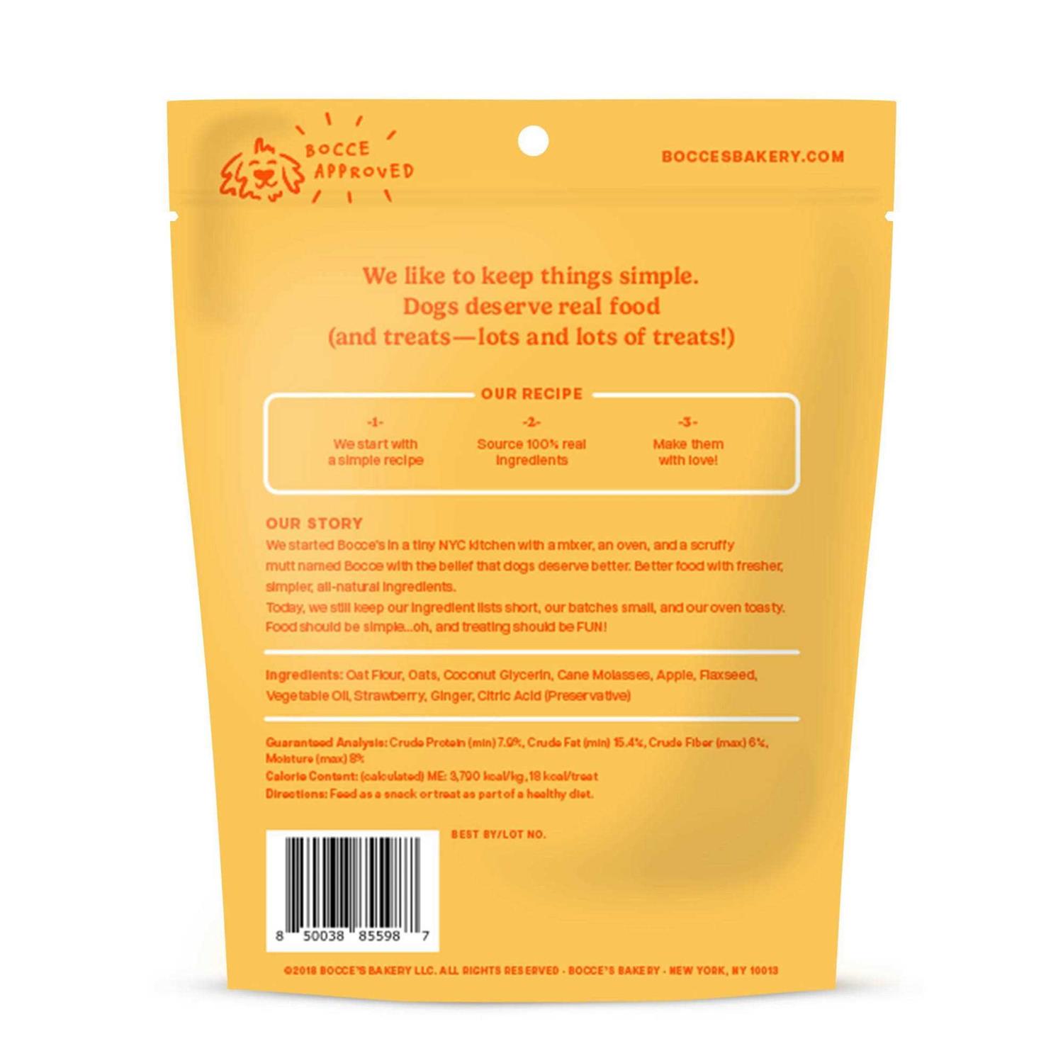 Alternative view of Bocce's Bakery Sauvignon Bark Soft & Chewy Dog Treats