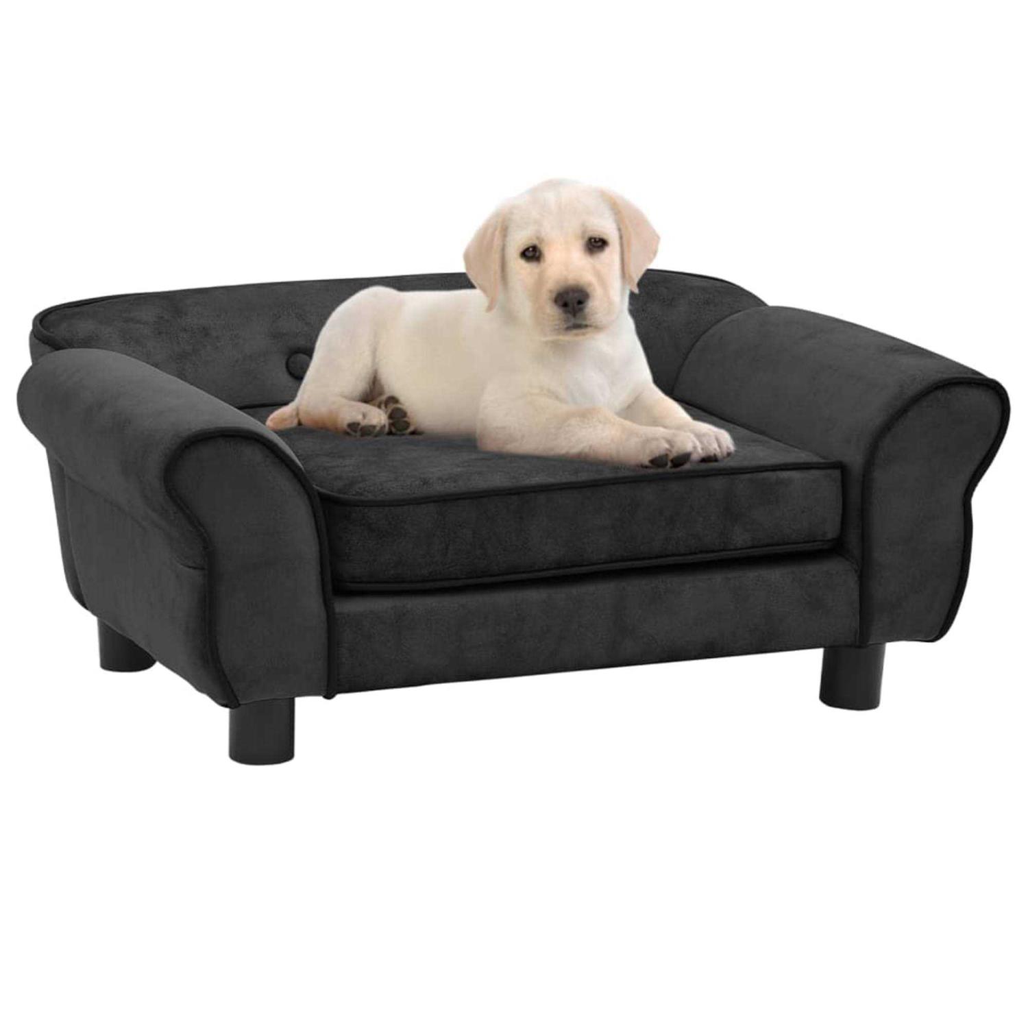 vidaXL Dog Sofa 28.3x17.7x11.8 Plush