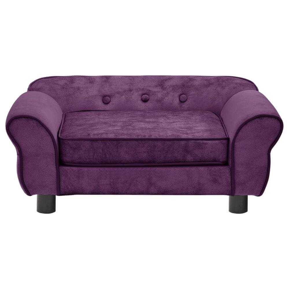 Alternative view of vidaXL Dog Sofa 28.3x17.7x11.8 Plush