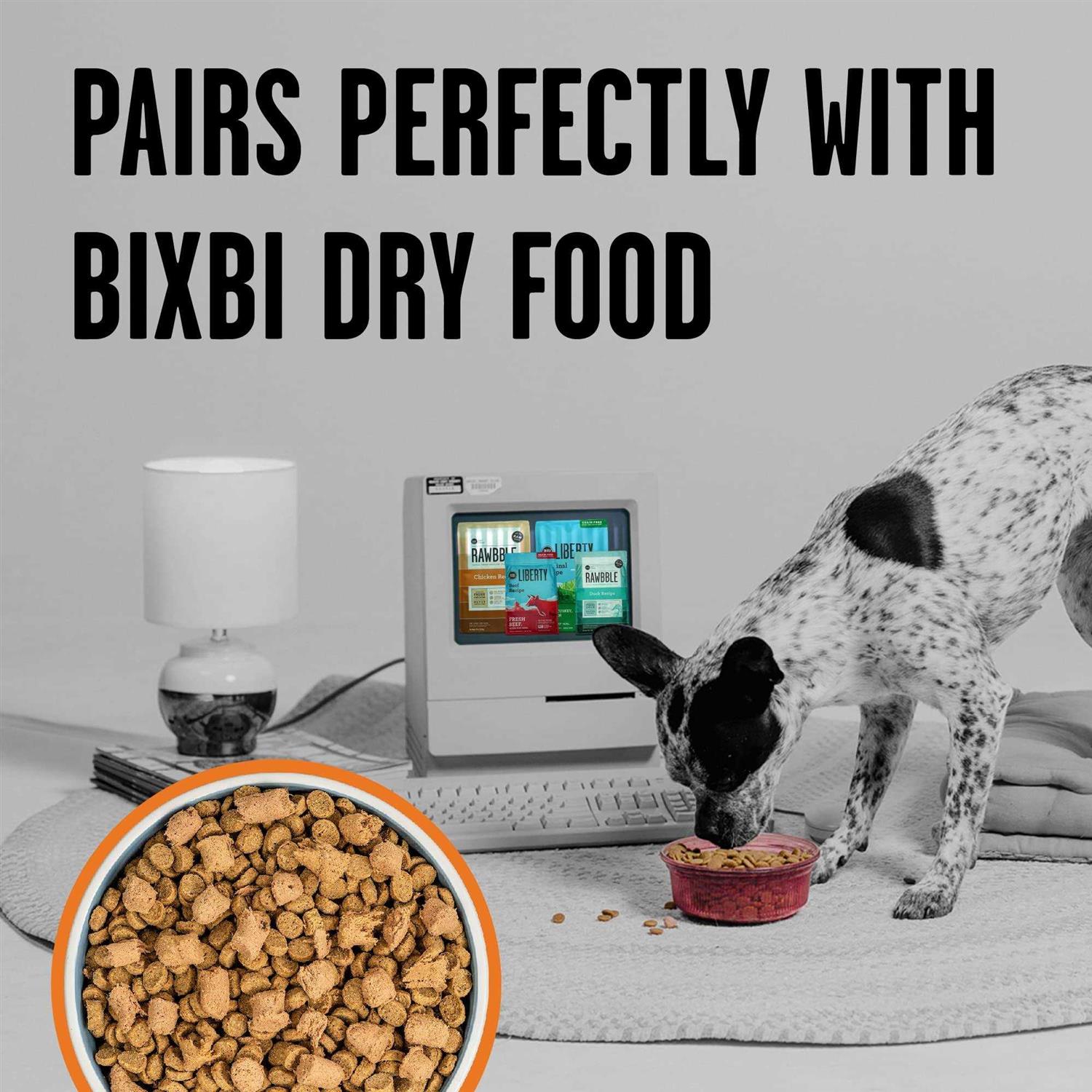 Alternative view of Bixbi Rawbble Chicken Freeze-Dried Dog Food