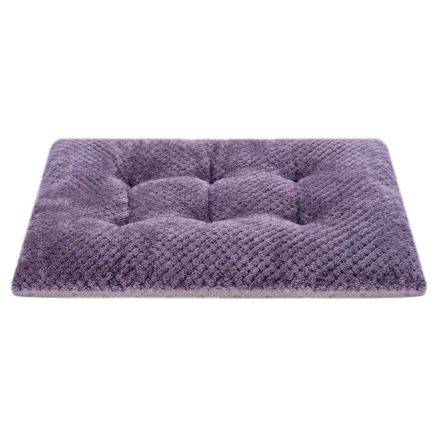 WONDER MIRACLE Fuzzy Deluxe Pet Beds, Super Plush Dog or Cat Beds Ideal for Dog Crates