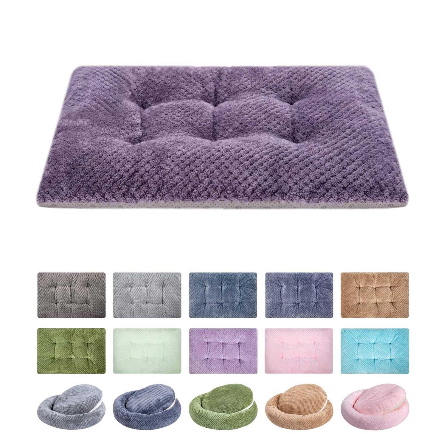 Alternative view of WONDER MIRACLE Fuzzy Deluxe Pet Beds, Super Plush Dog or Cat Beds Ideal for Dog Crates