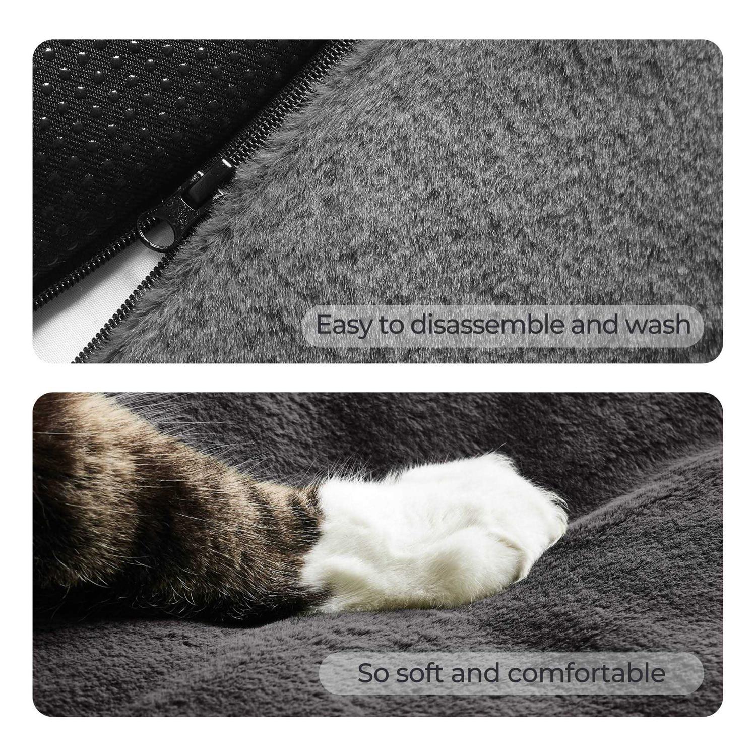 Alternative view of Allisandro Calming Dog Sofa Cover Bed Luxury Faux Fur Pet Couch Protector Bed