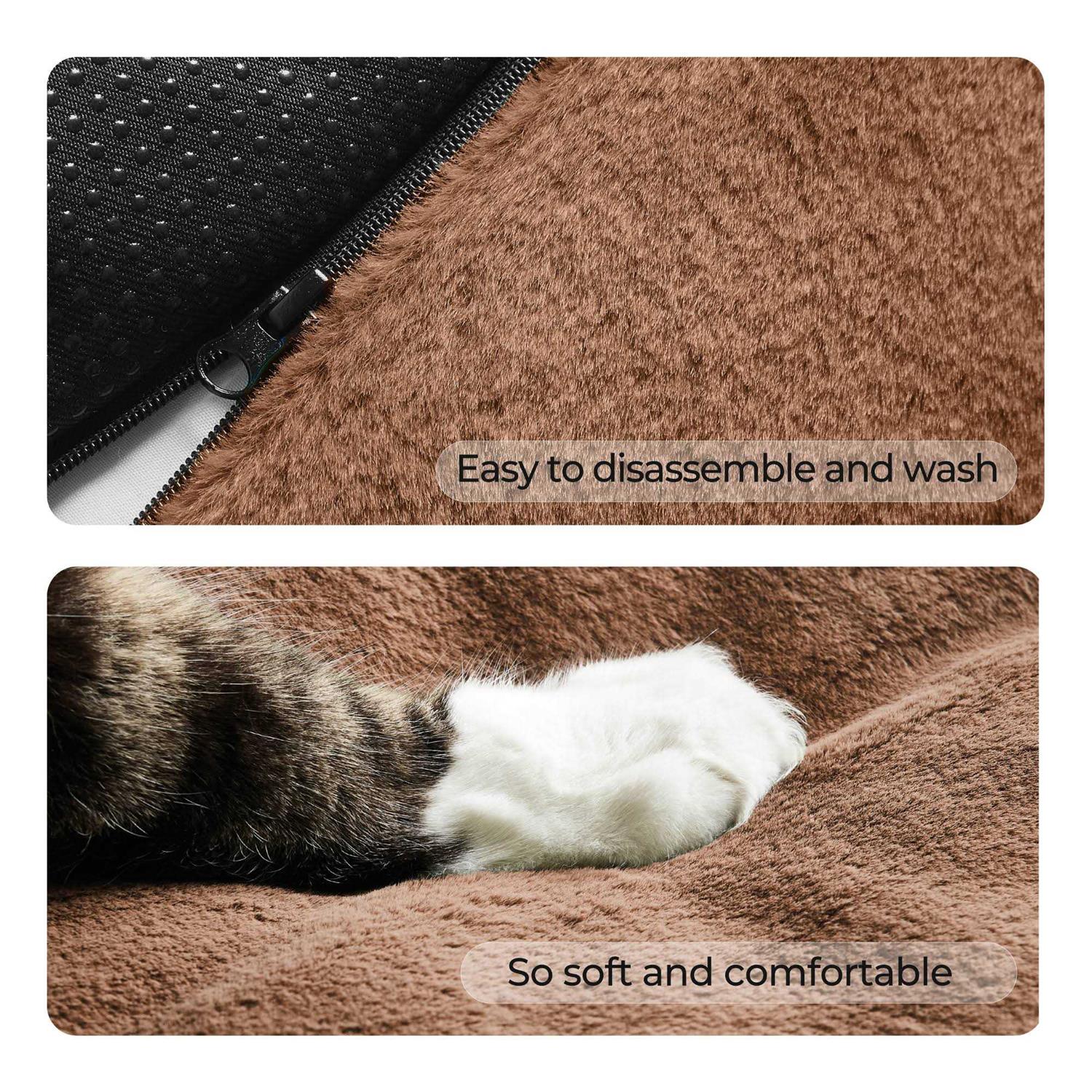 Alternative view of Allisandro Calming Dog Sofa Cover Bed Luxury Faux Fur Pet Couch Protector Bed