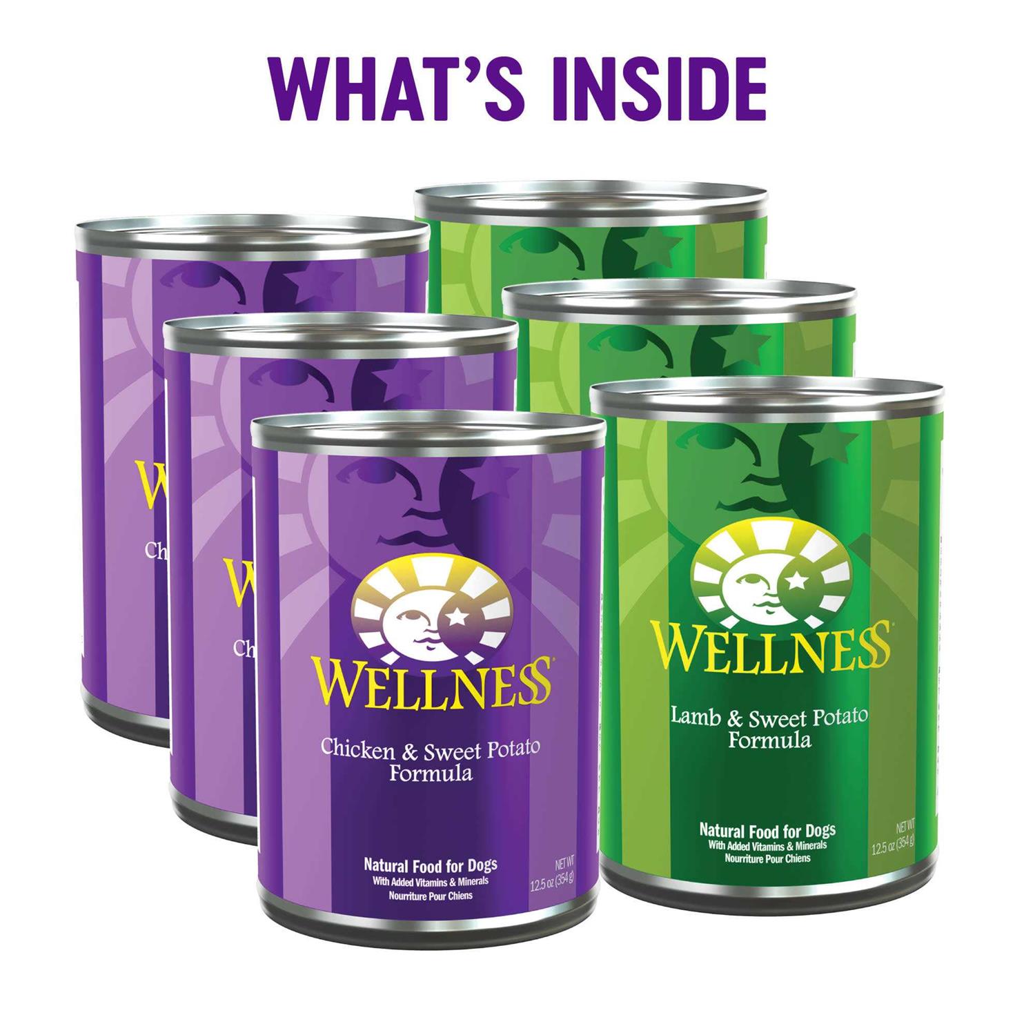 Alternative view of Wellness Complete Health Pate Variety Pack Wet Dog Food