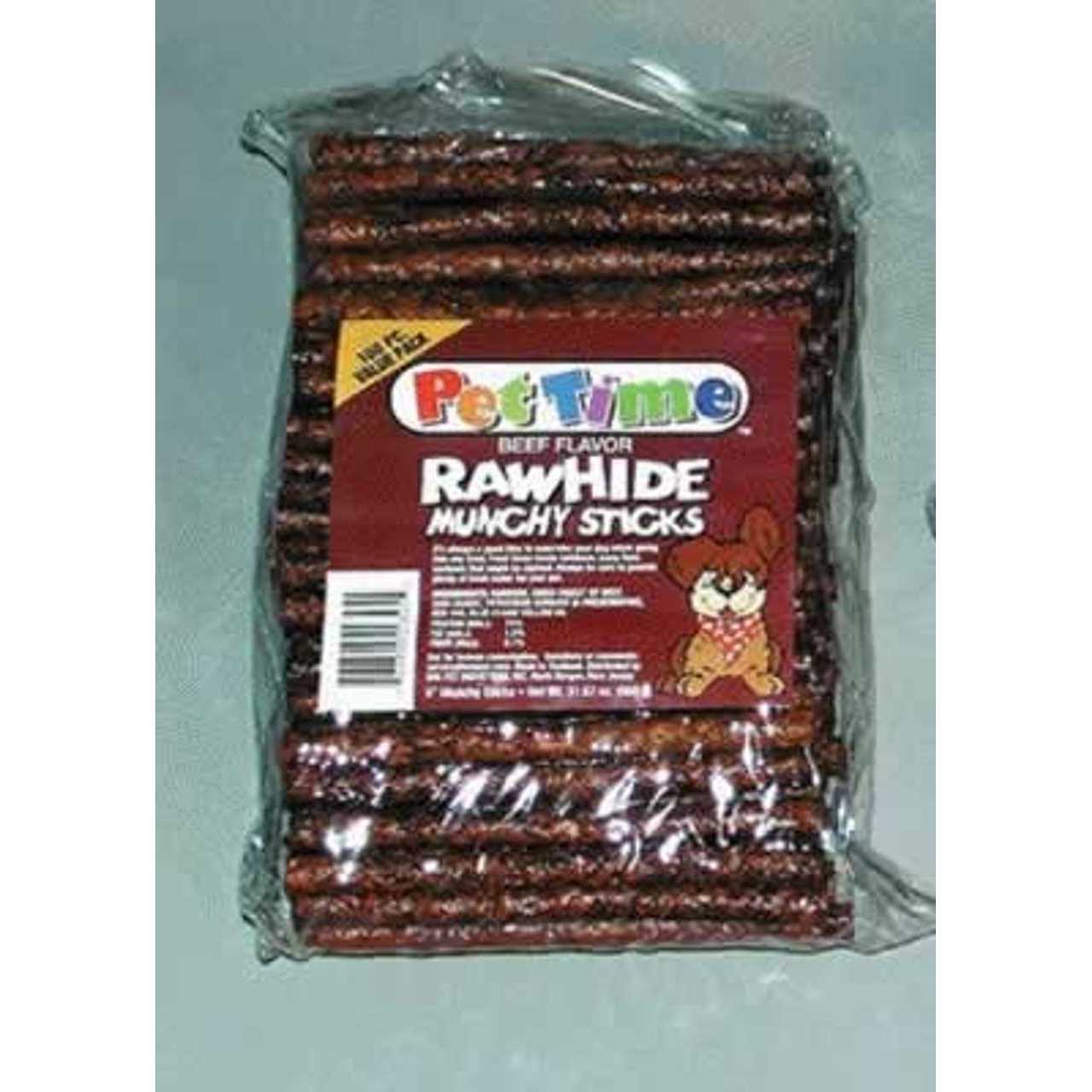 Alternative view of Cadet 5 Inch Rawhide Munchy Beef Basted Sticks