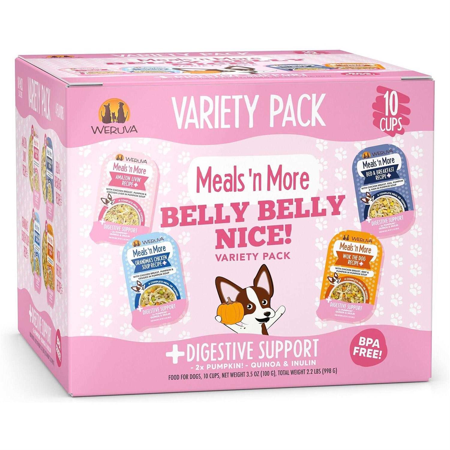 Weruva Dog Meals 'n More Belly Belly Nice! Variety Pack
