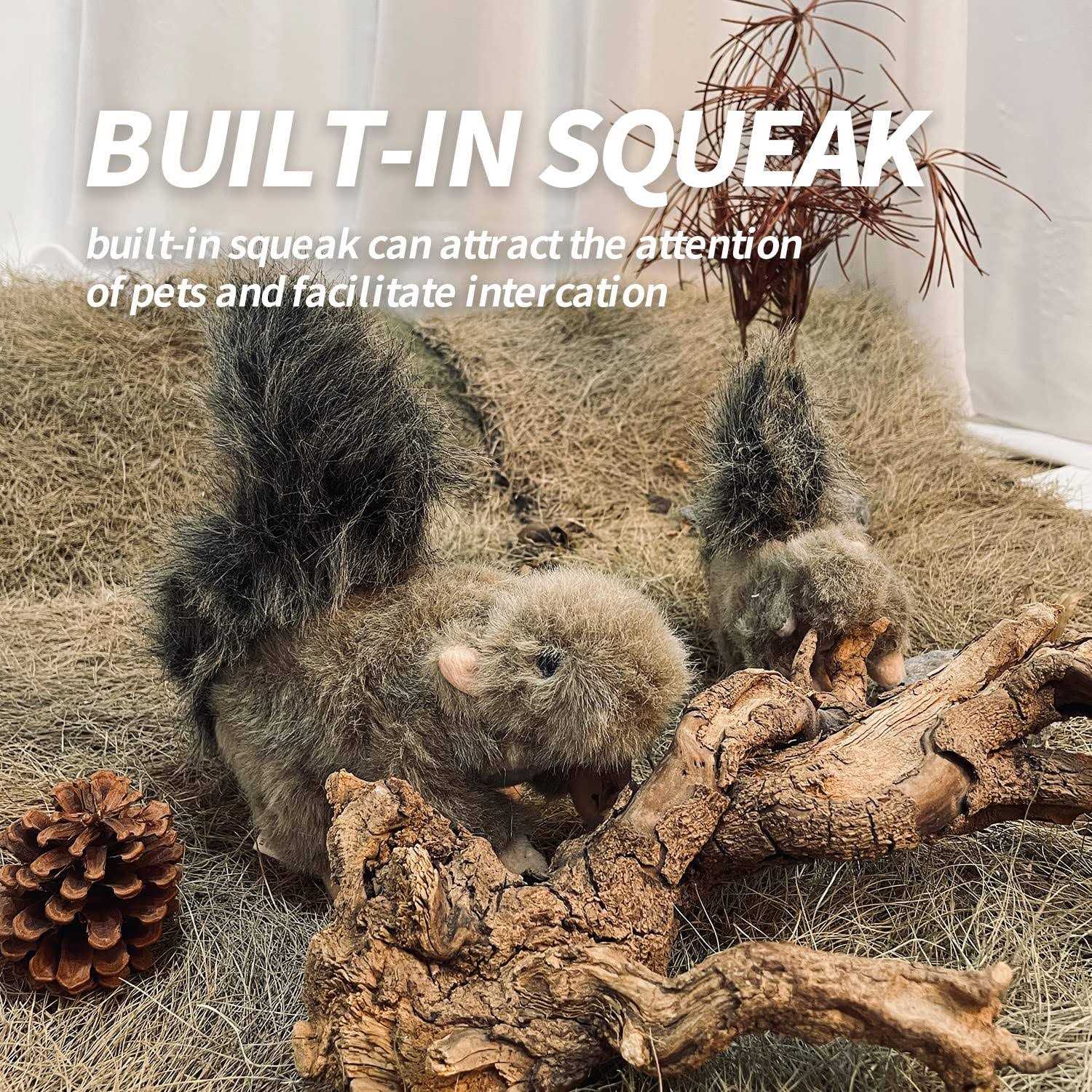 Alternative view of All for Paws Pet Squirrel Plush Toys