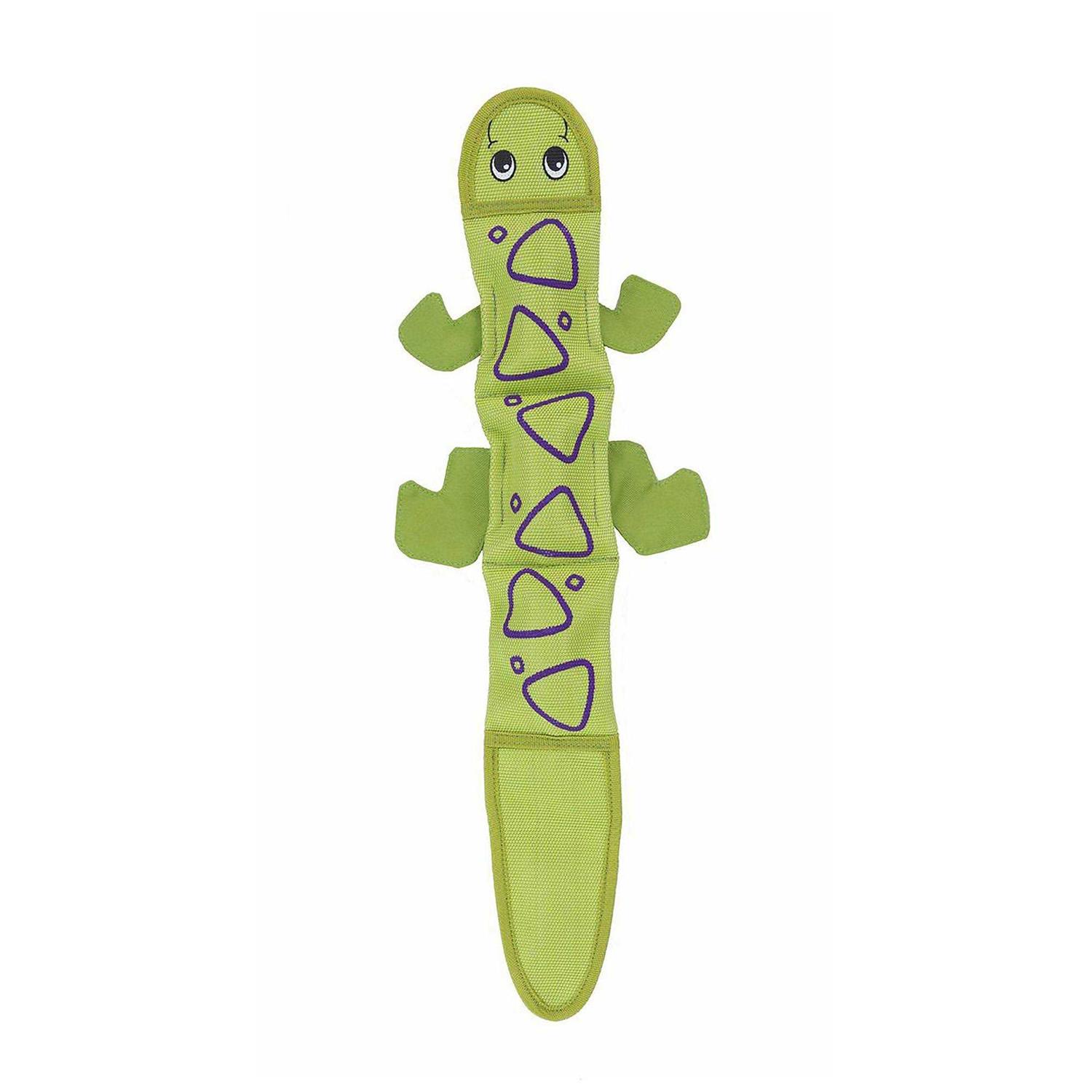 Outward Hound Fire Biterz Dog Toy Lizard