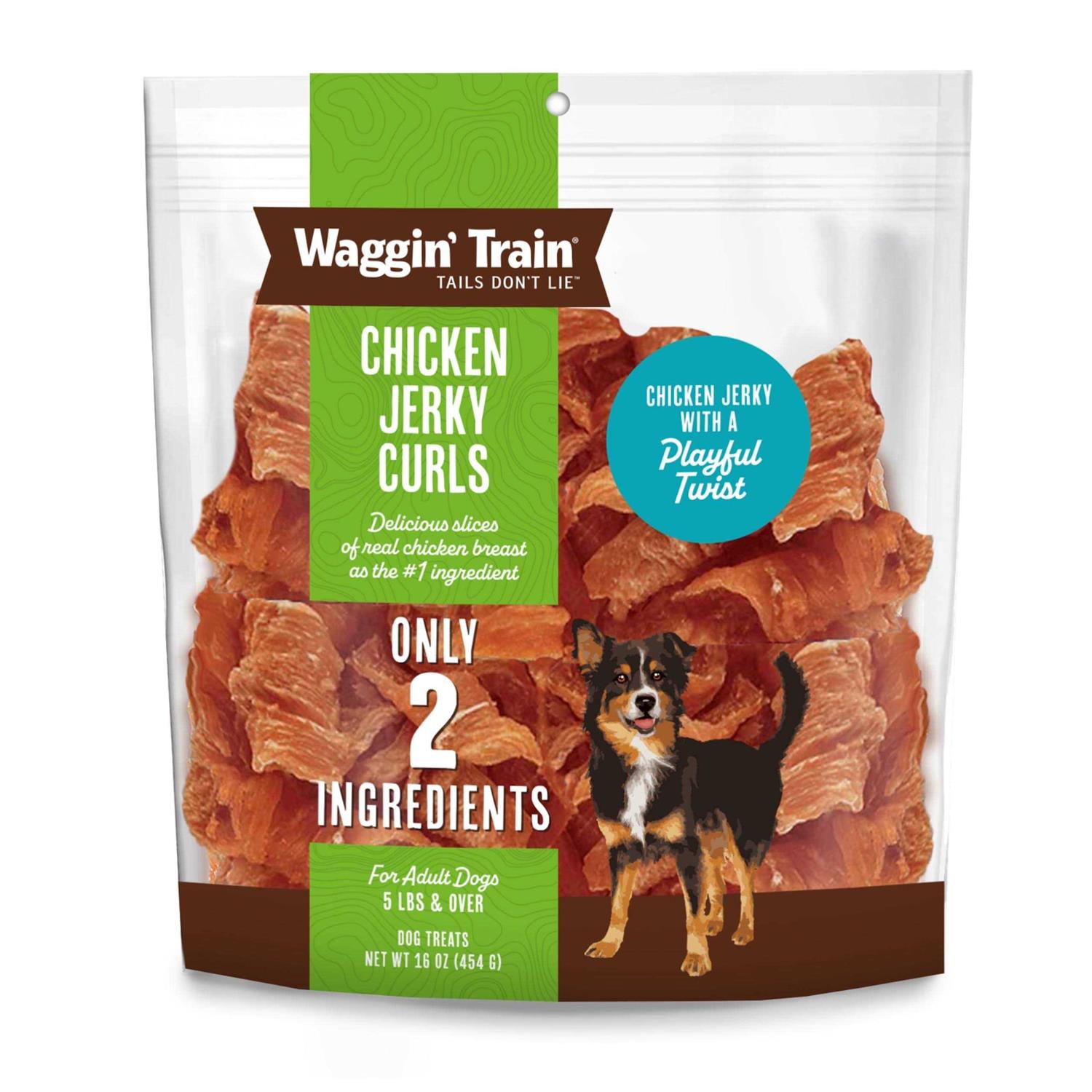 Waggin' Train Chicken Jerky Curls Dog Treats