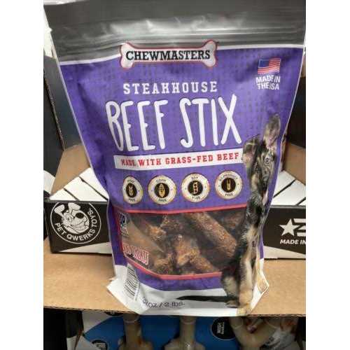Alternative view of Chewmasters Steakhouse Beef Stix Dog Treats