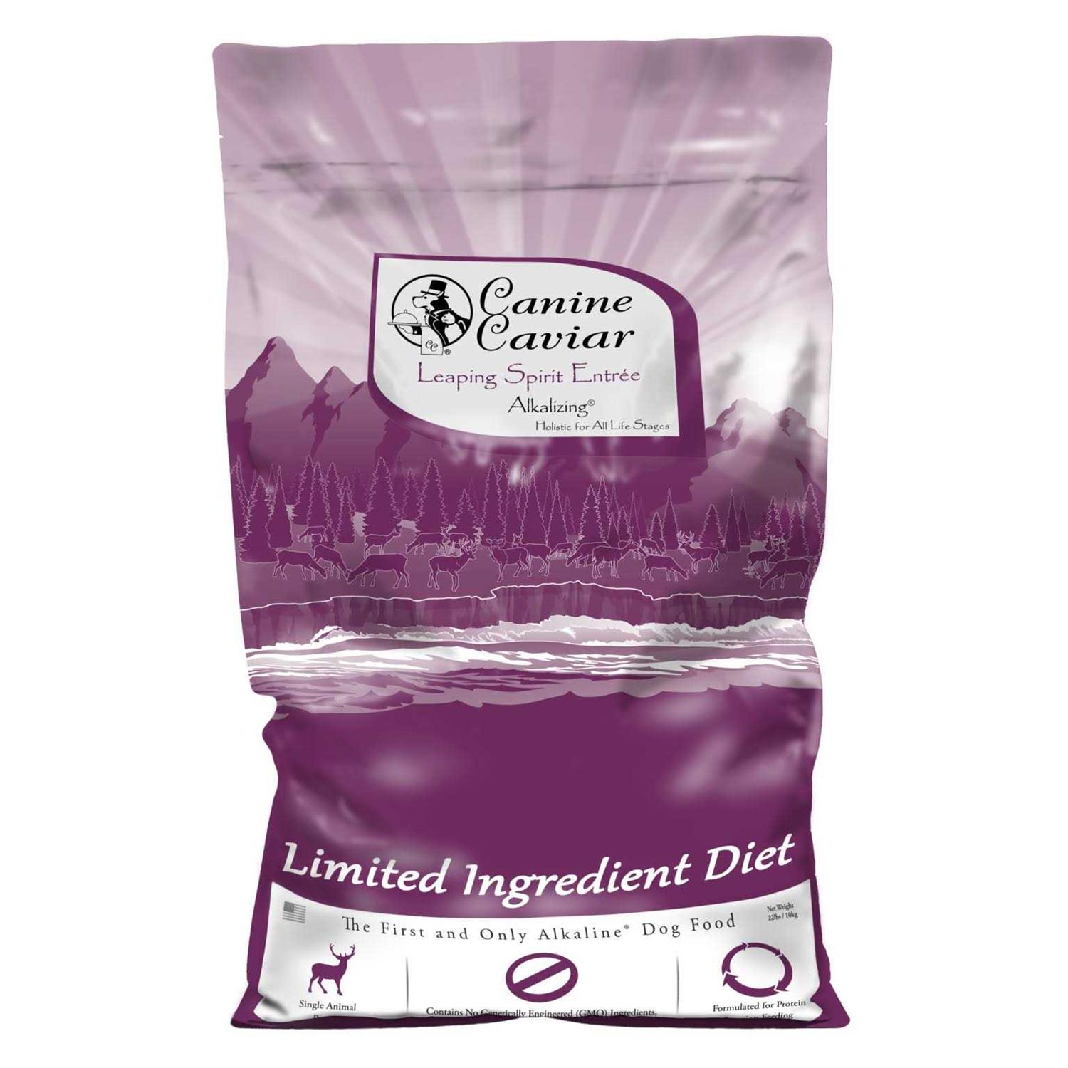Canine Caviar Leaping Spirit Holistic Grain Free Entree Dry Dog Food