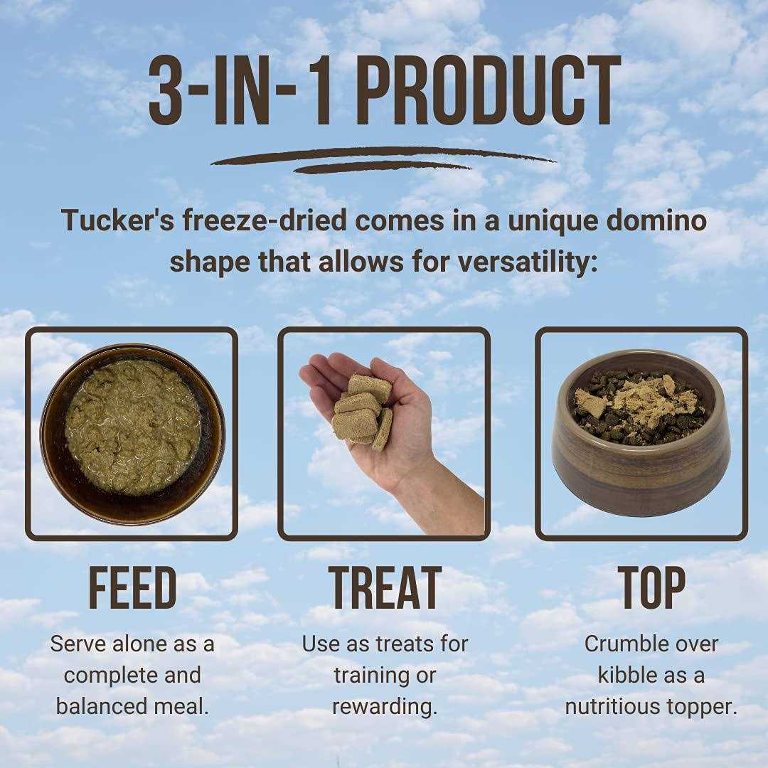 Alternative view of Tucker's Freeze Dried Beef & Pumpkin 14oz