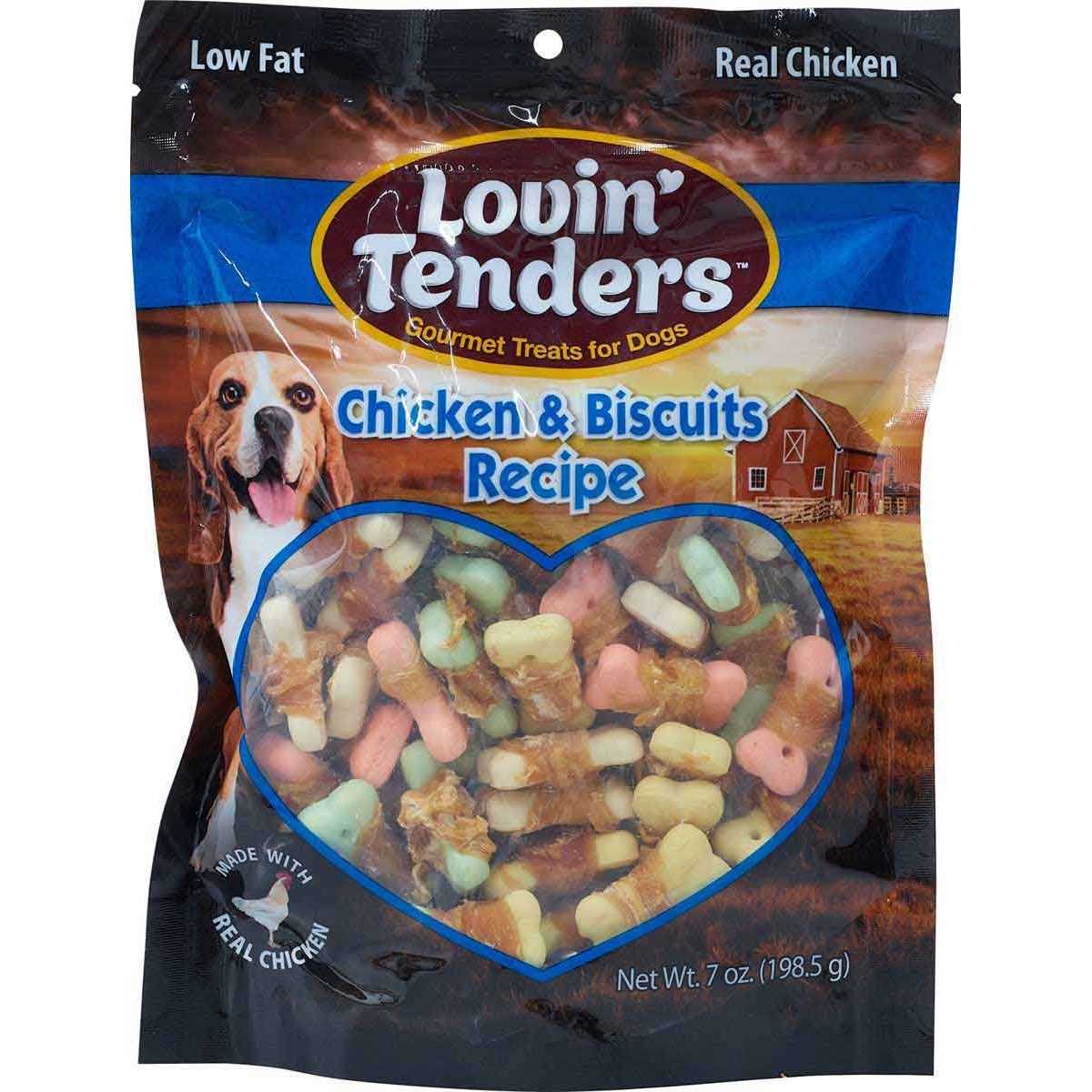 7-ounce Lovin' Tenders Chicken Breast & Biscuits Dog Treat
