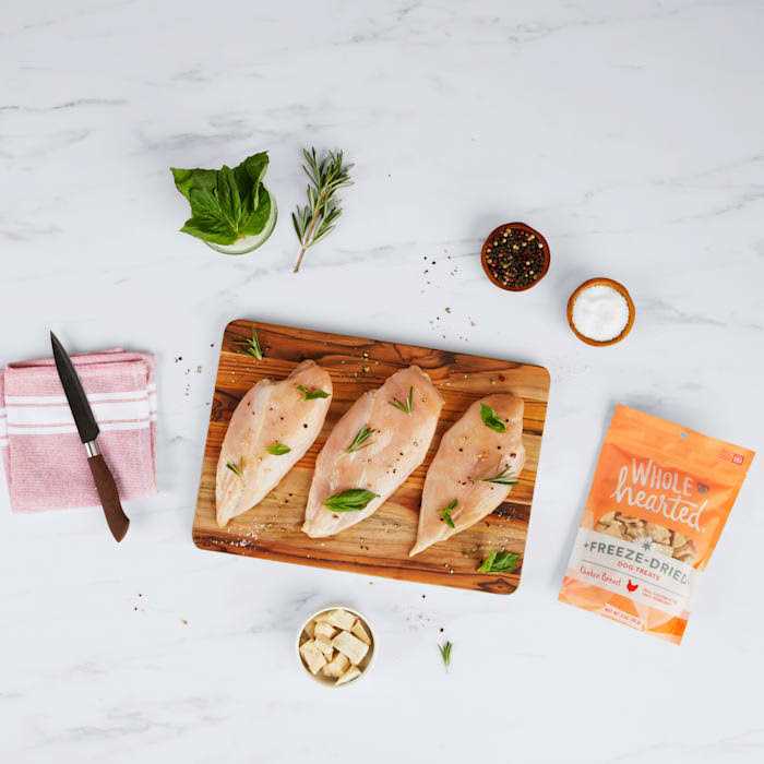 Alternative view of WholeHearted Chicken Breast Freeze Dried Dog Treats