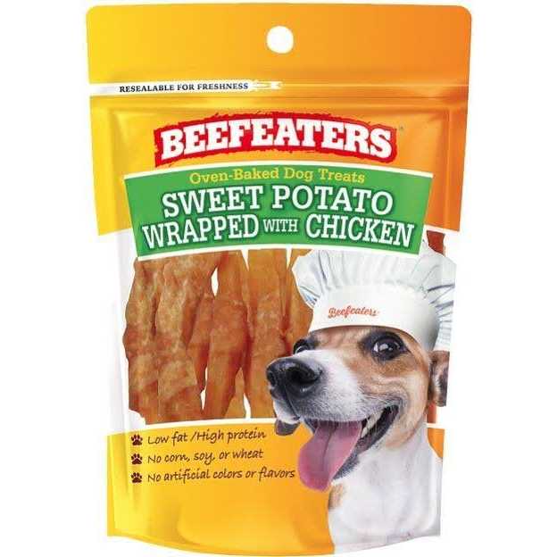 Alternative view of Beefeaters Oven Baked Beefhide Chicken Twists Dog