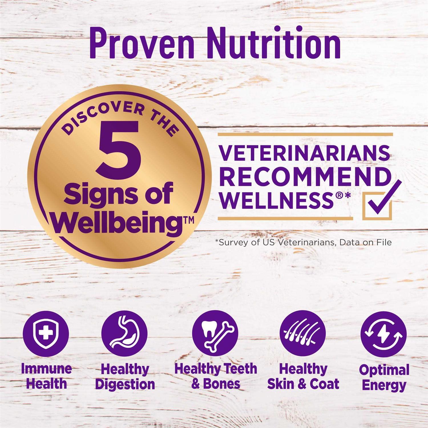 Alternative view of Wellness Grain Free Complete Health Small Breed Deboned Turkey Chicken & Salmon Dry Dog Food