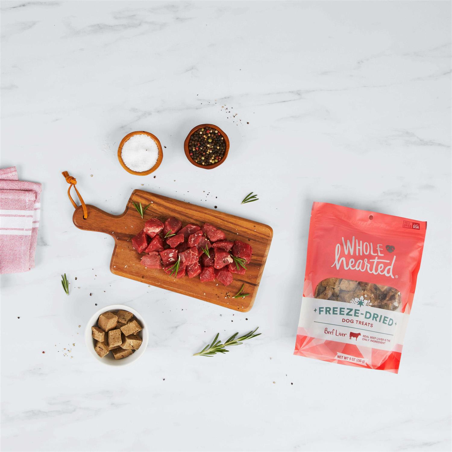 Alternative view of WholeHearted Beef Liver Freeze-Dried Dog Treats