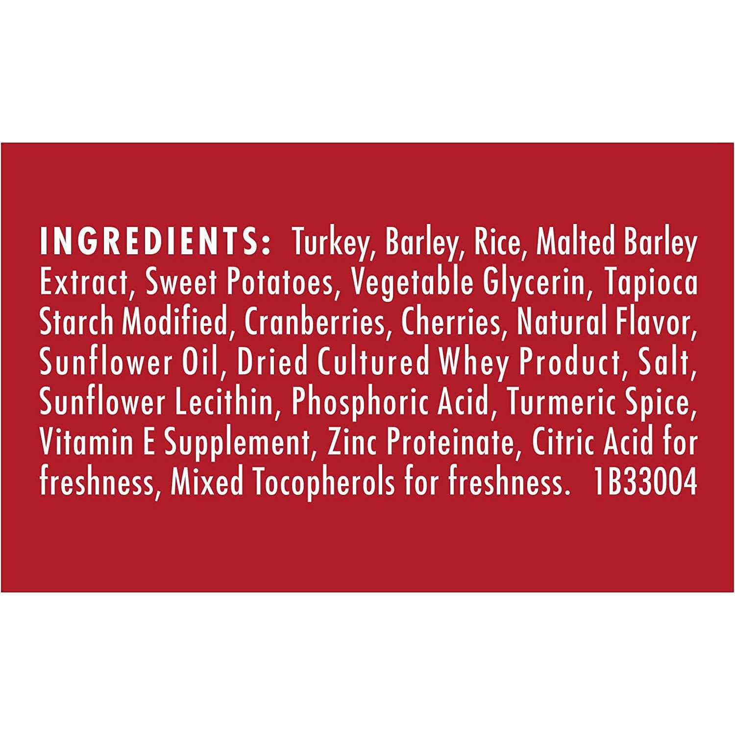 Alternative view of Zuke's Mini Naturals Trees Turkey & Cranberry Dog Treats