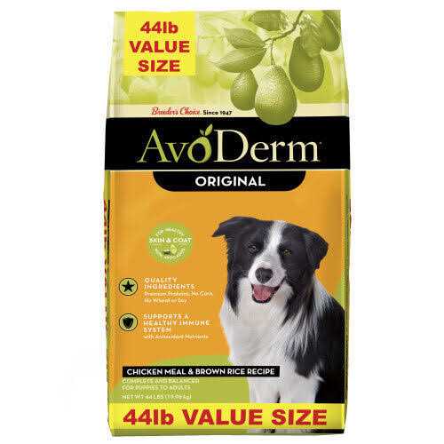 Alternative view of AvoDerm Natural Chicken Meal & Brown Rice Formula Adult Dry Dog Food