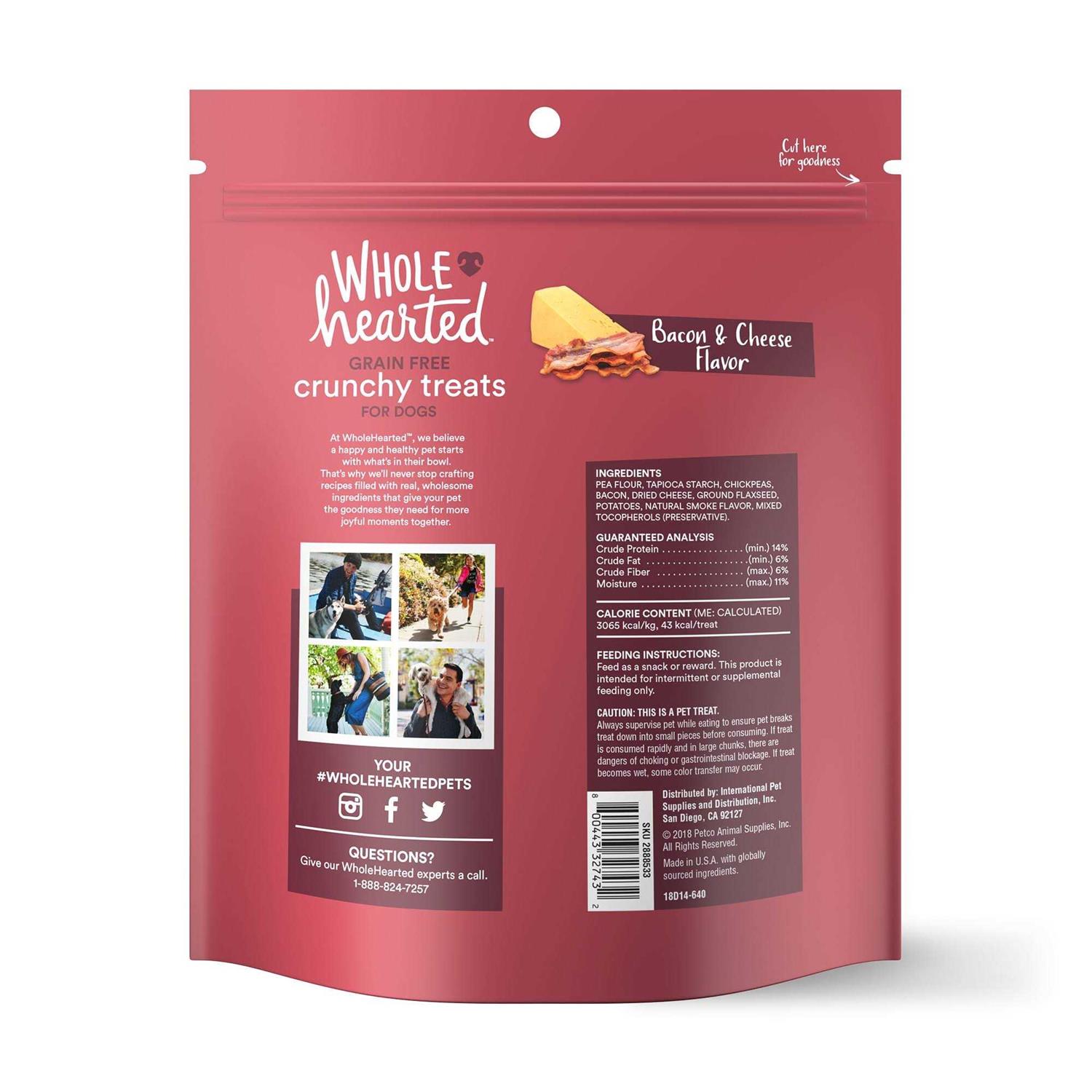 Alternative view of WholeHearted Grain Free Crunchy Dog Treats