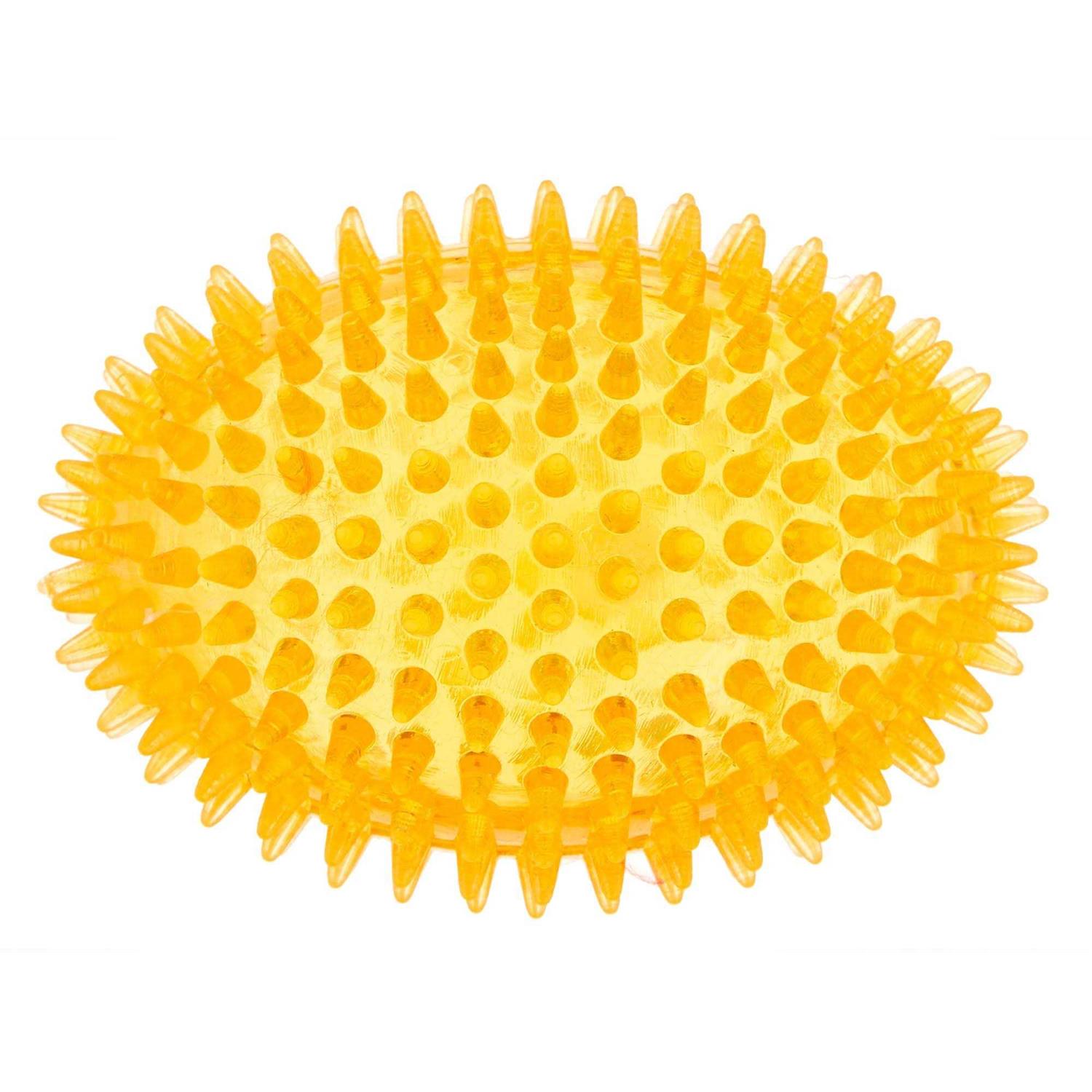 Top Paw Spiky Football Squeaker Dog Toy