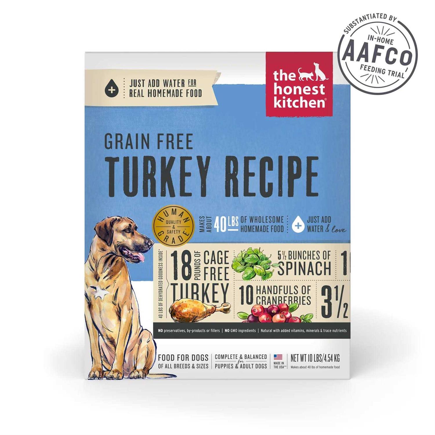 Alternative view of The Honest Kitchen Dehydrated Grain Free Turkey Dog Food