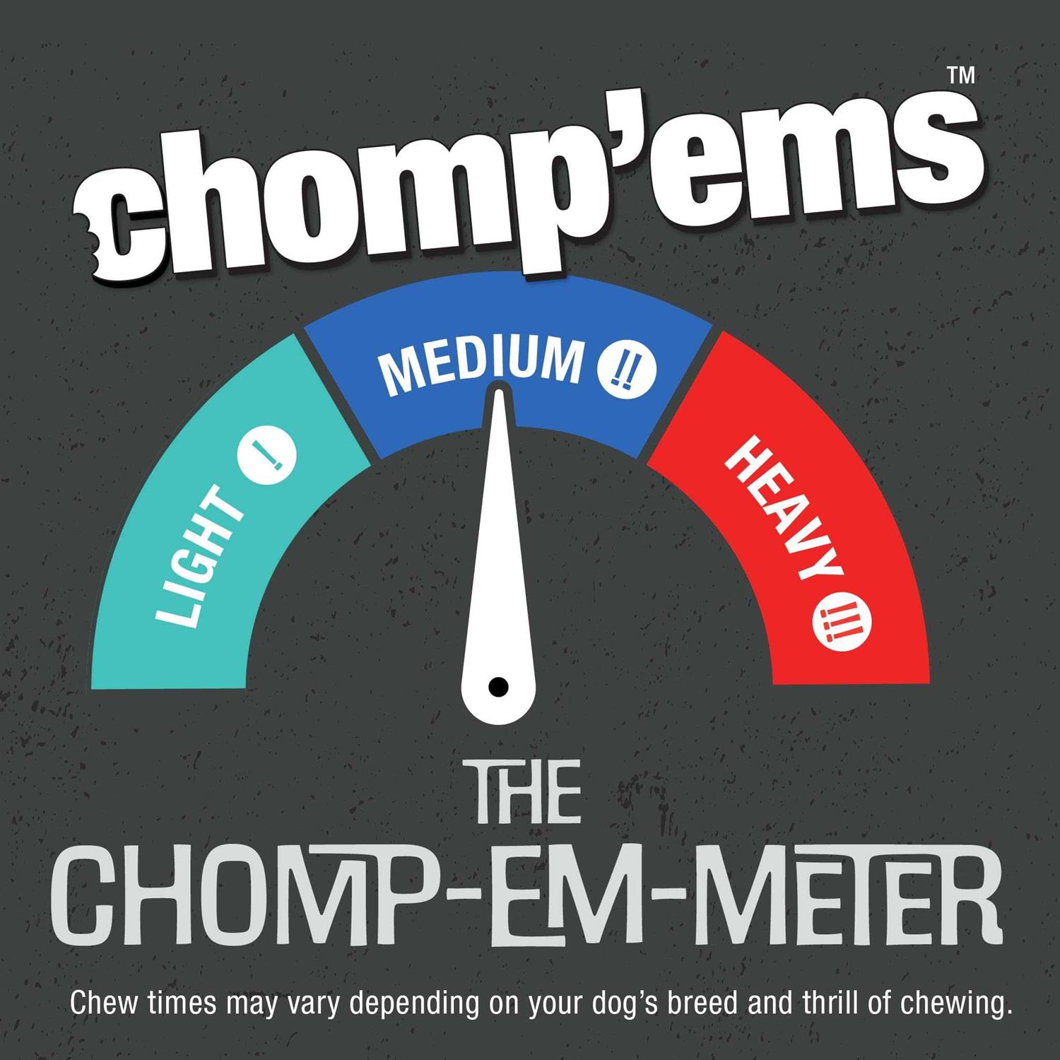 Alternative view of Chomp ems Ruffin It 21006 Purehide Sticks Healthy Natural Rawhide Dog Chew
