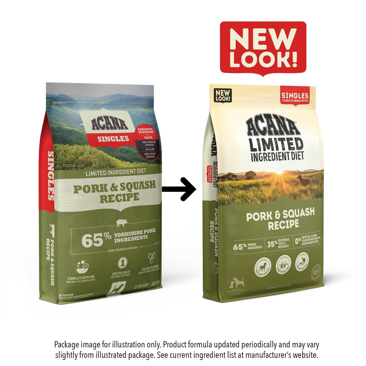 Alternative view of Acana Singles Pork Squash Dry Dog Food