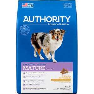 Alternative view of Authority Chicken Rice Formula Senior Dry Dog Food