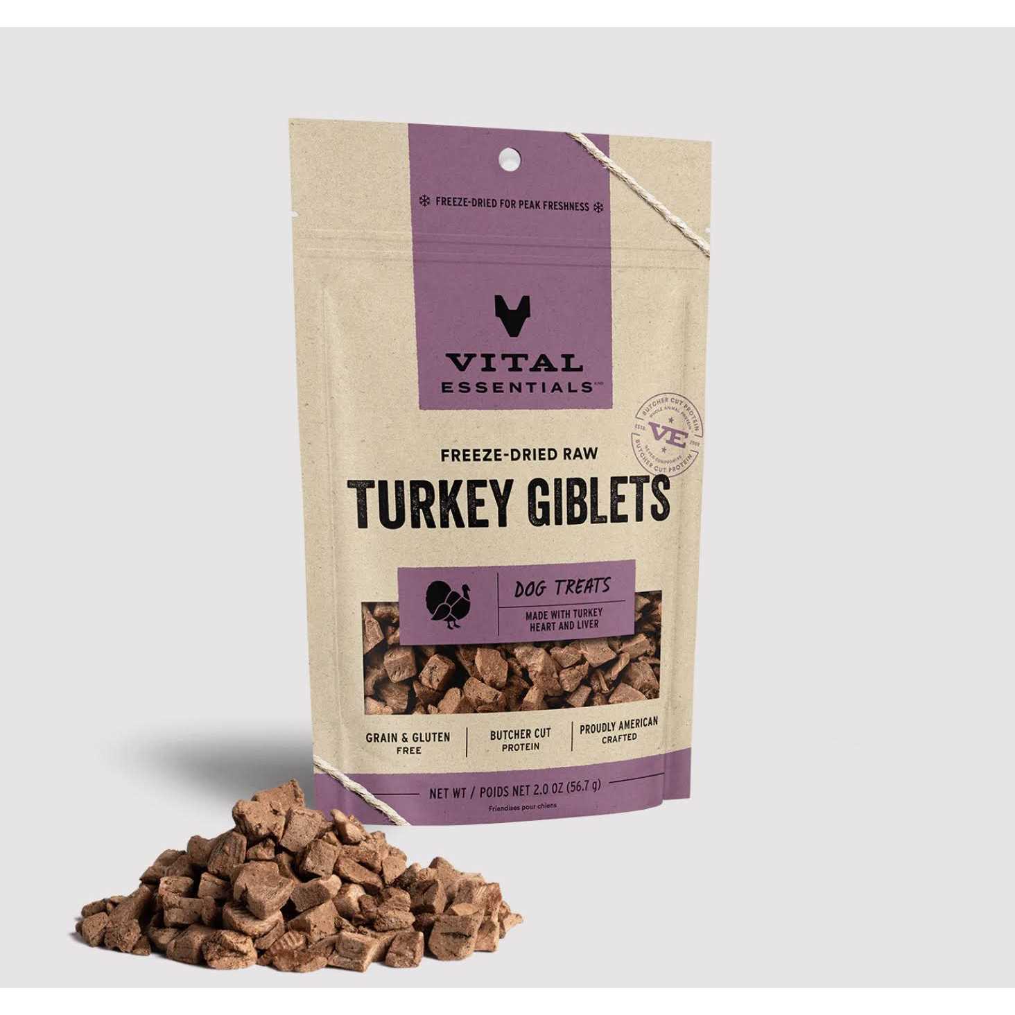 Alternative view of Vital Essentials Freeze-Dried Salmon Bites Dog Treats