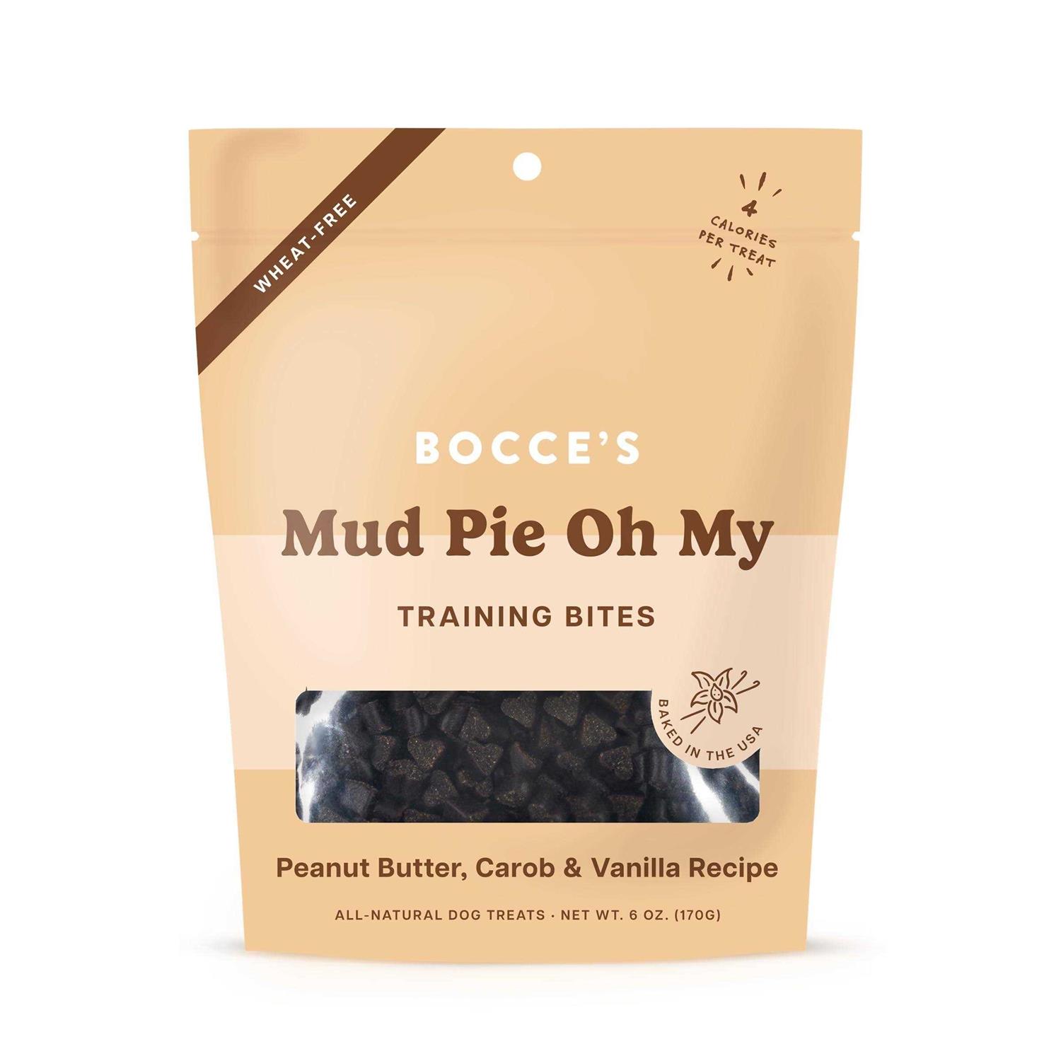 Bocce's Bakery Mud Pie Oh My Training Bites Dog Treats