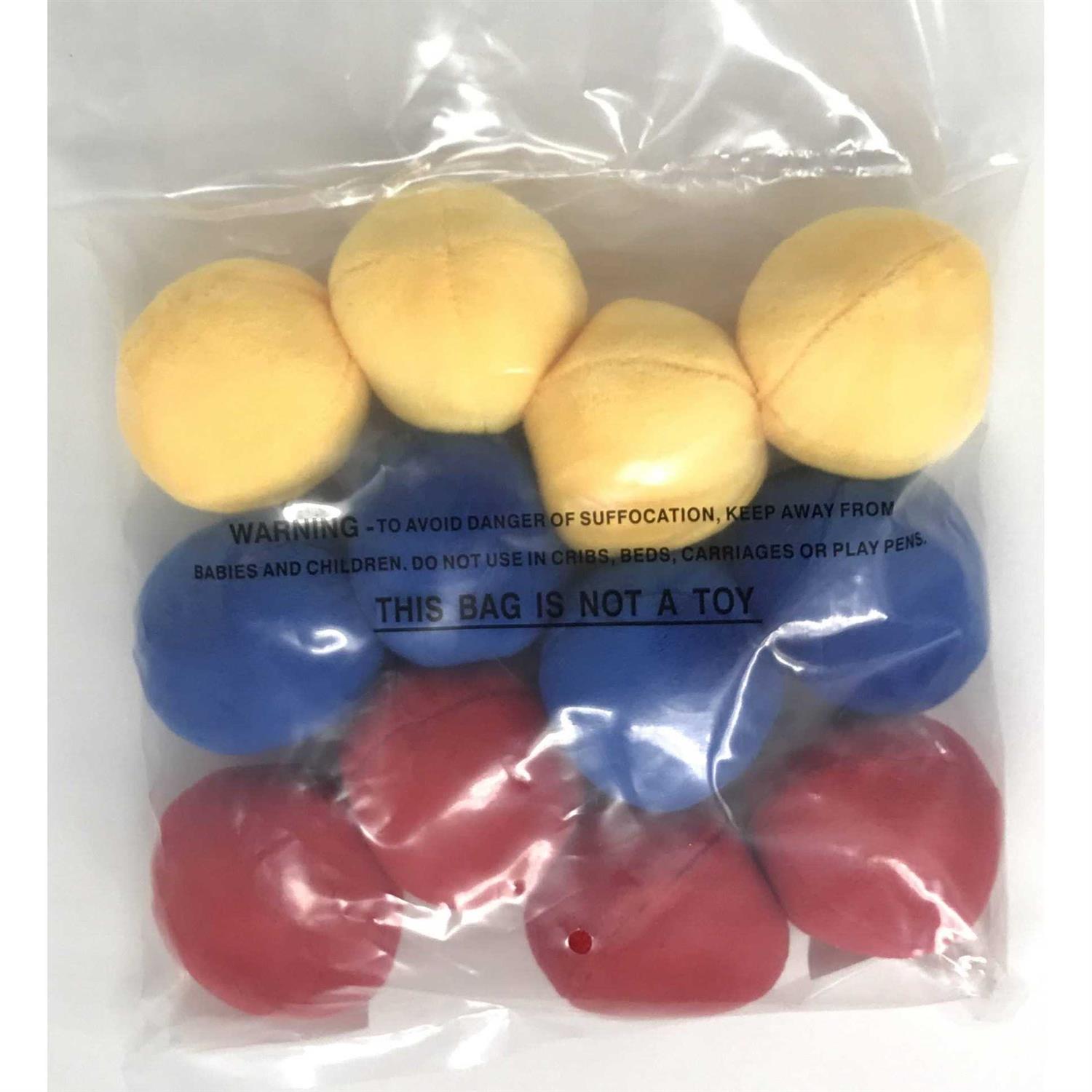 Alternative view of 12 Pack Plush Squeaky Balls for Small Dogs or Cats