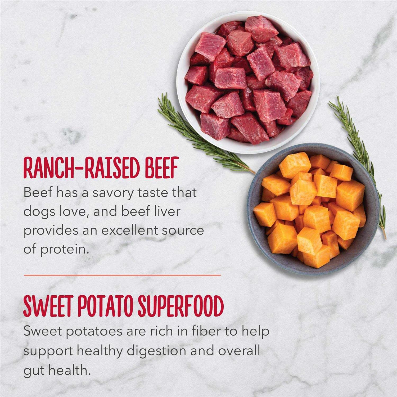 Alternative view of Acana Crunchy Biscuits High-Protein Beef Liver Recipe Dog Treats