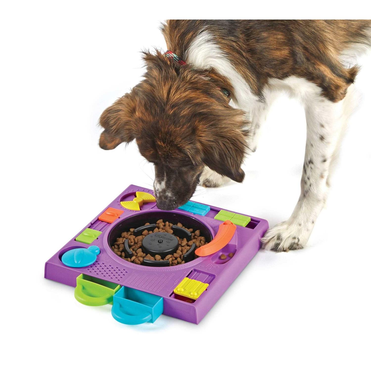 Alternative view of Brightkins DJ Doggo Puzzle Feeder Dog Toy