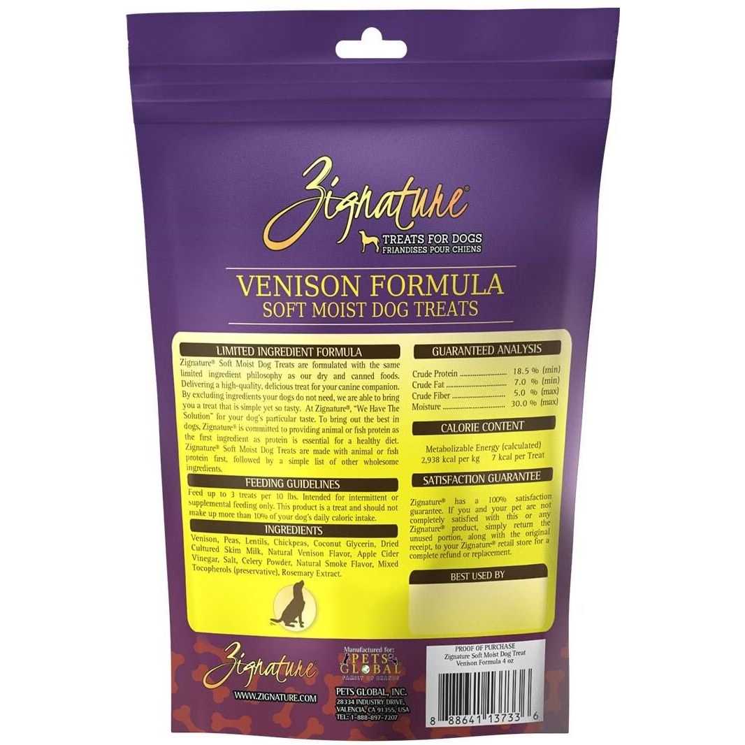 Alternative view of Zignature Soft Moist Dog Treats