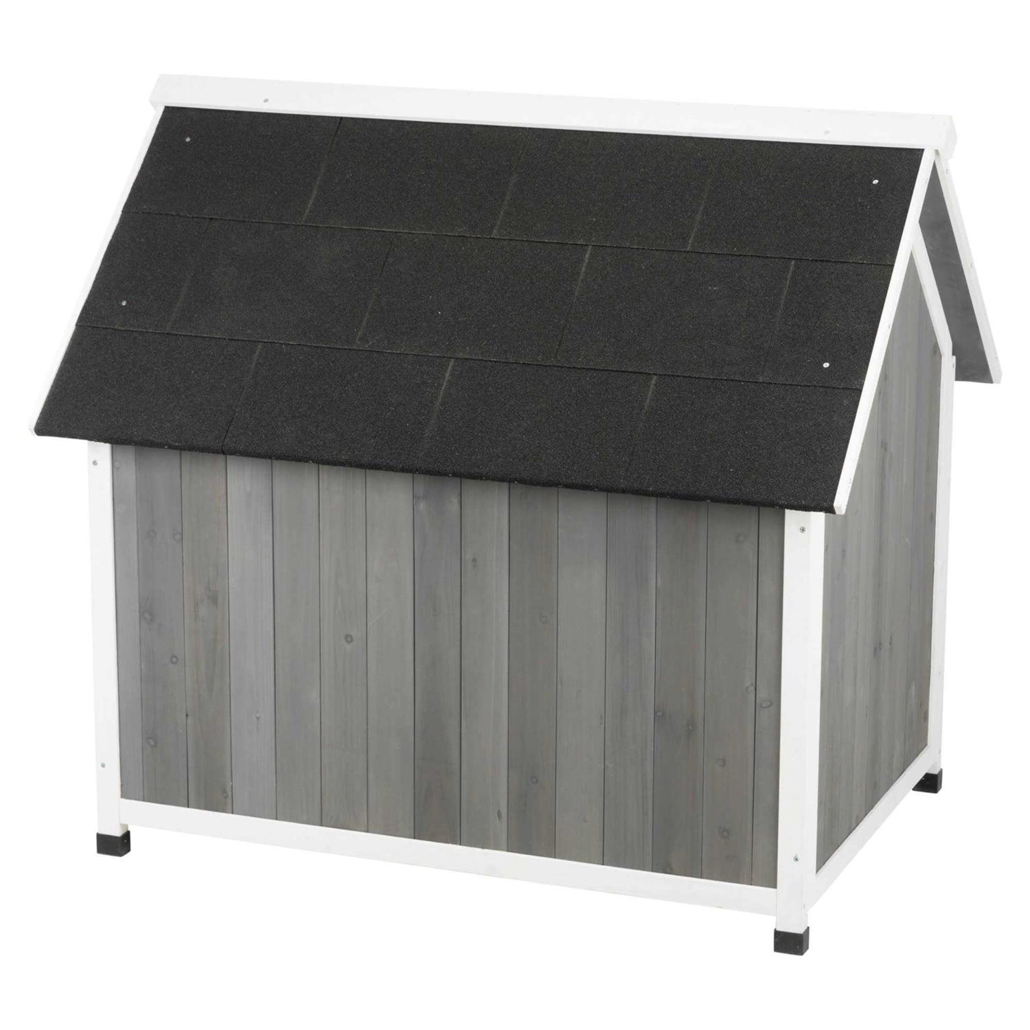Alternative view of Trixie Pet Natura Barn Style Dog House Gray