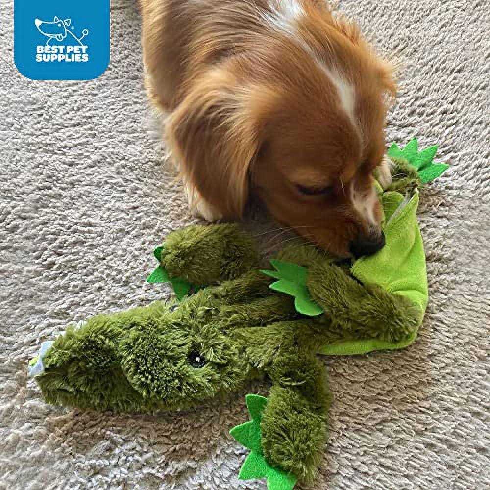 Alternative view of Best Pet Supplies 2-in-1 Stuffless Squeaky Dog Toys with Soft, Durable Fabric for Small