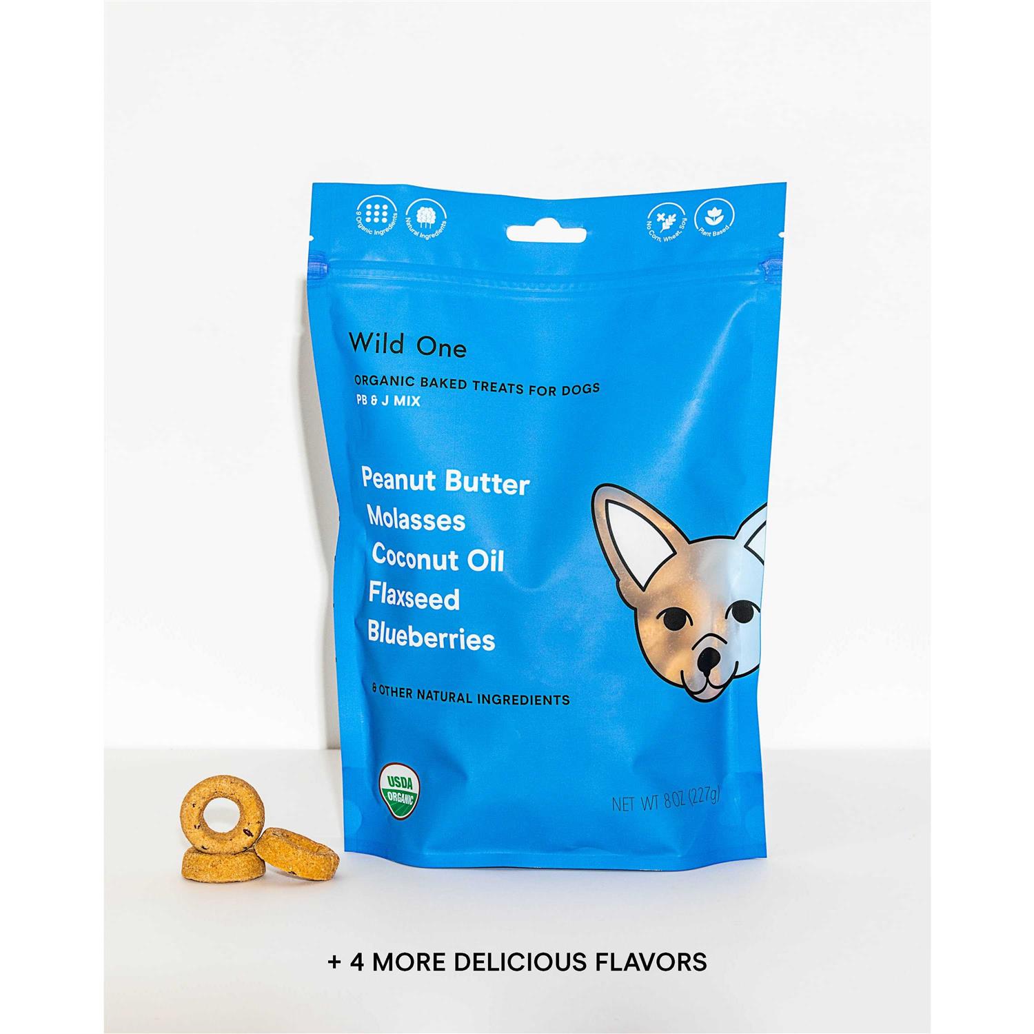 Alternative view of Wild One Organic Baked Fruit Salad Dog Treats