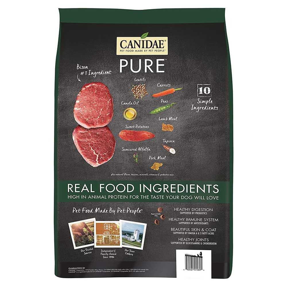 Alternative view of Canidae Grain Free Pure Bison Dry Dog Food